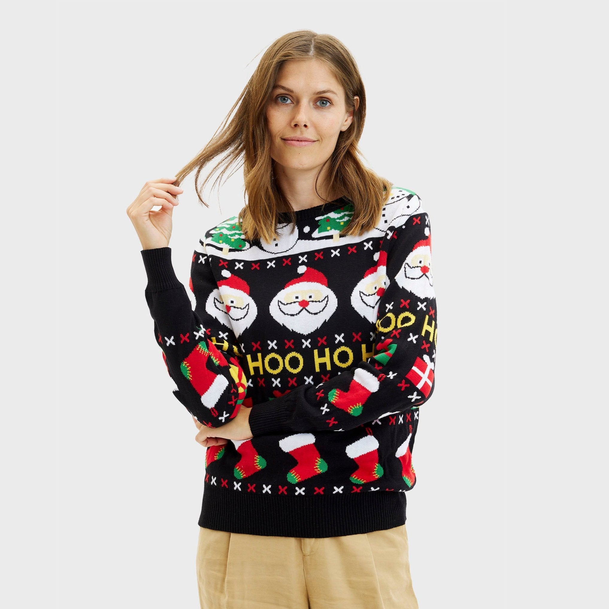 The Cheerful Christmas Sweater β Women